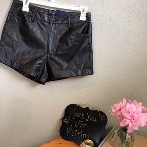 Forever 21 Leather shorts